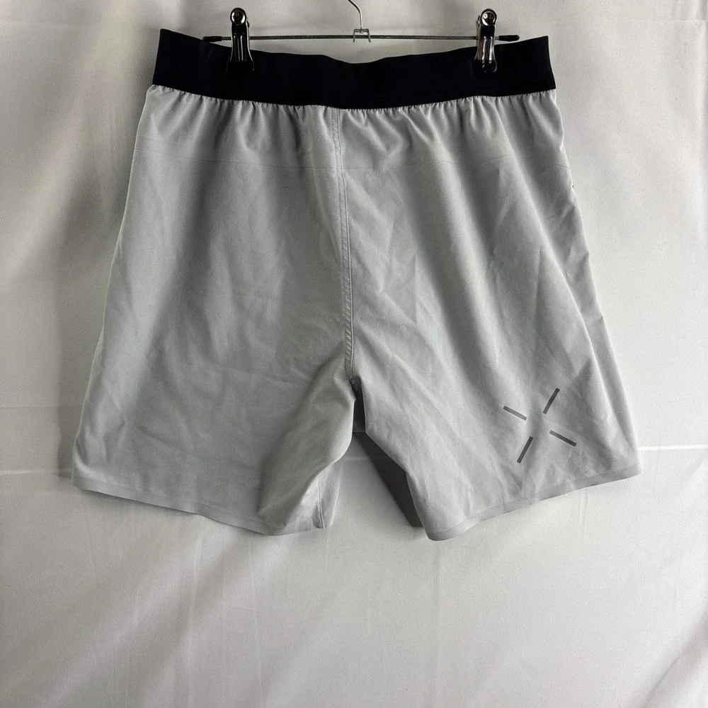 Ten Thousand Men's Light Gray Small 7" Inseam Liner Interval Shorts Athletic - Picture 7 of 10